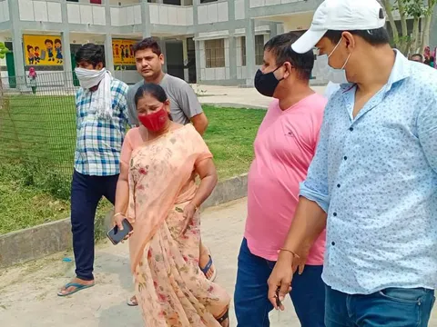 नगली राजापुर एमसीडी स्कूल में राशन किट वितरण — 13