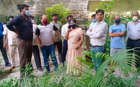सनलाइट कॉलोनी 2 के पीपल वाले पार्क में सफाई अभियान