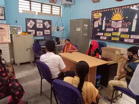 हरी नगर आश्रम प्राइमरी बाल विद्यालय में राशन किट वितरण — 6