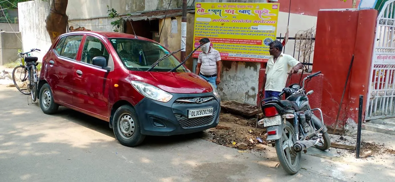सिद्धार्थ एक्सटेंशन पॉकेट A में मानसून-पूर्व नाली सफाई अभियान — तस्वीर 4 में से 13