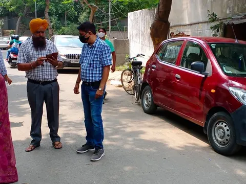 सिद्धार्थ एक्सटेंशन पॉकेट A में मानसून-पूर्व नाली सफाई अभियान — 5