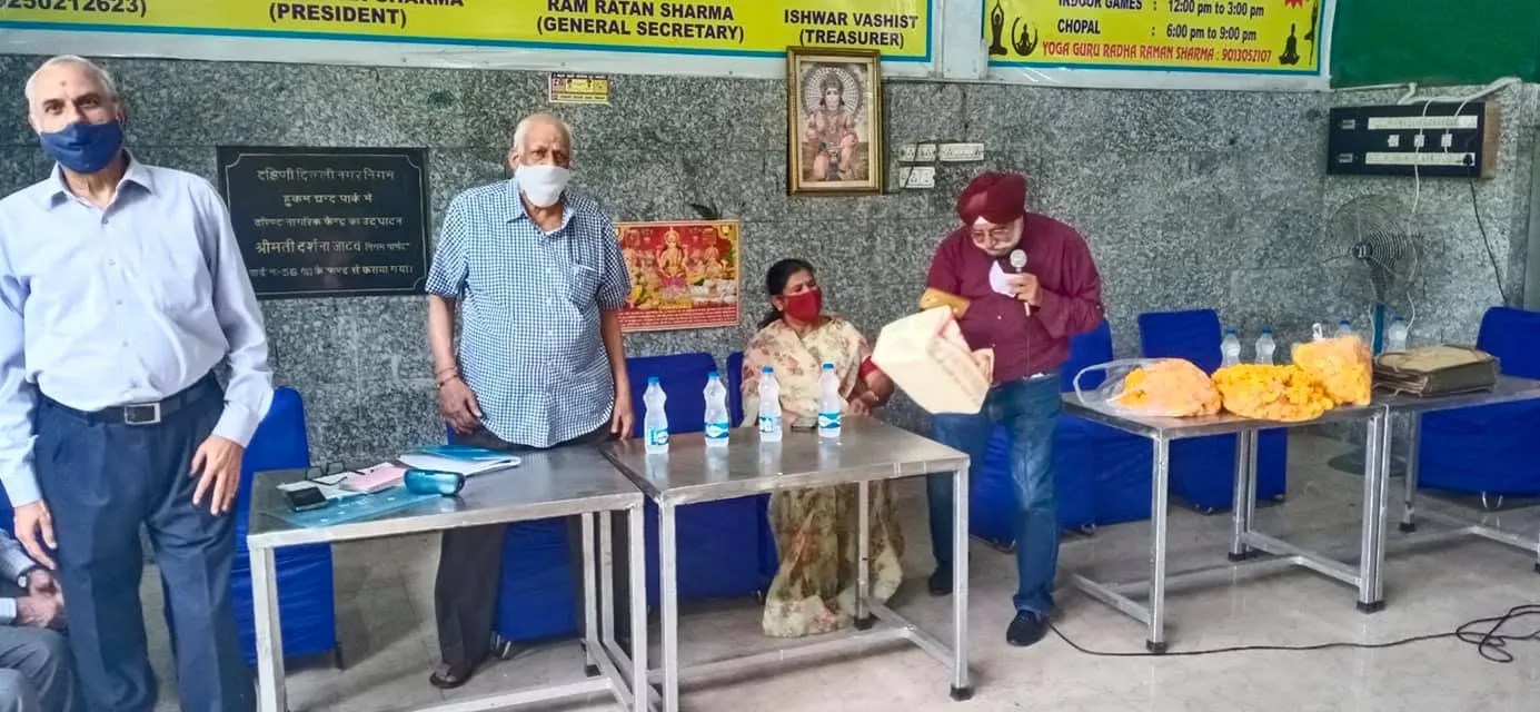 सनलाइट कॉलोनी-2 सीनियर सिटीजन हट में जन्मदिन समारोह — तस्वीर 14 में से 14