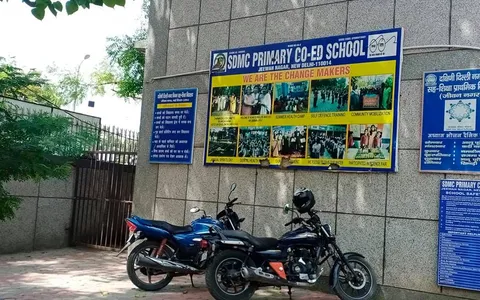 जीवन नगर एसडीएमसी स्कूल में अभिभावक-शिक्षक बैठक