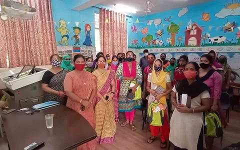 जीवन नगर एसडीएमसी स्कूल में अभिभावक-शिक्षक बैठक