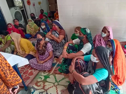 आई जी कैंप-2 में पानी की समस्या पर मुलाकात — 12