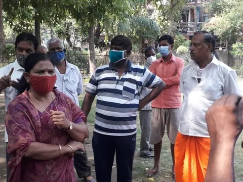 सनलाइट कॉलोनी-2 स्टोर वाले पार्क का आरडब्ल्यूए संग निरीक्षण — 7
