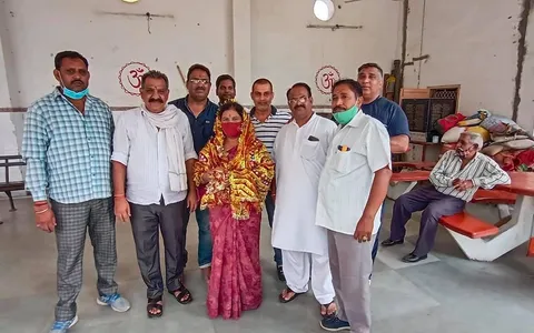 सराय काले खां शिव मंदिर में पूजा-अर्चना एवं आरडब्ल्यूए संग निरीक्षण