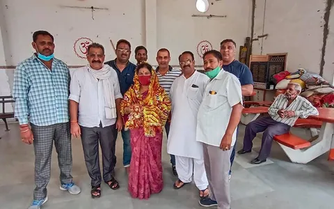 सराय काले खां शिव मंदिर में पूजा-अर्चना एवं आरडब्ल्यूए संग निरीक्षण