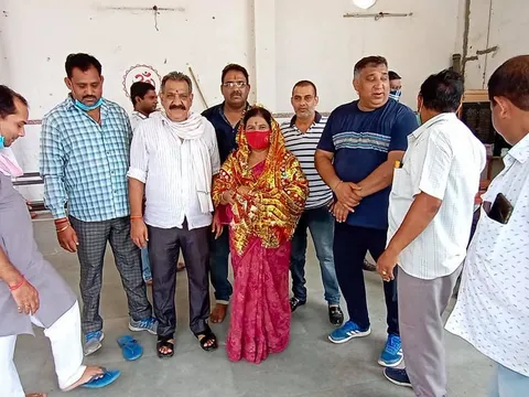 सराय काले खां शिव मंदिर में पूजा-अर्चना एवं आरडब्ल्यूए संग निरीक्षण — 3