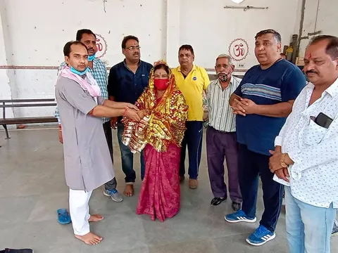सराय काले खां शिव मंदिर में पूजा-अर्चना एवं आरडब्ल्यूए संग निरीक्षण — 7