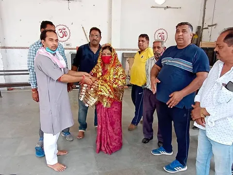 सराय काले खां शिव मंदिर में पूजा-अर्चना एवं आरडब्ल्यूए संग निरीक्षण — 8