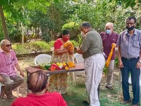 सिद्धार्थ एनक्लेव ट्राएंगल पार्क में नए आरडब्ल्यूए सदस्यों का स्वागत — 10