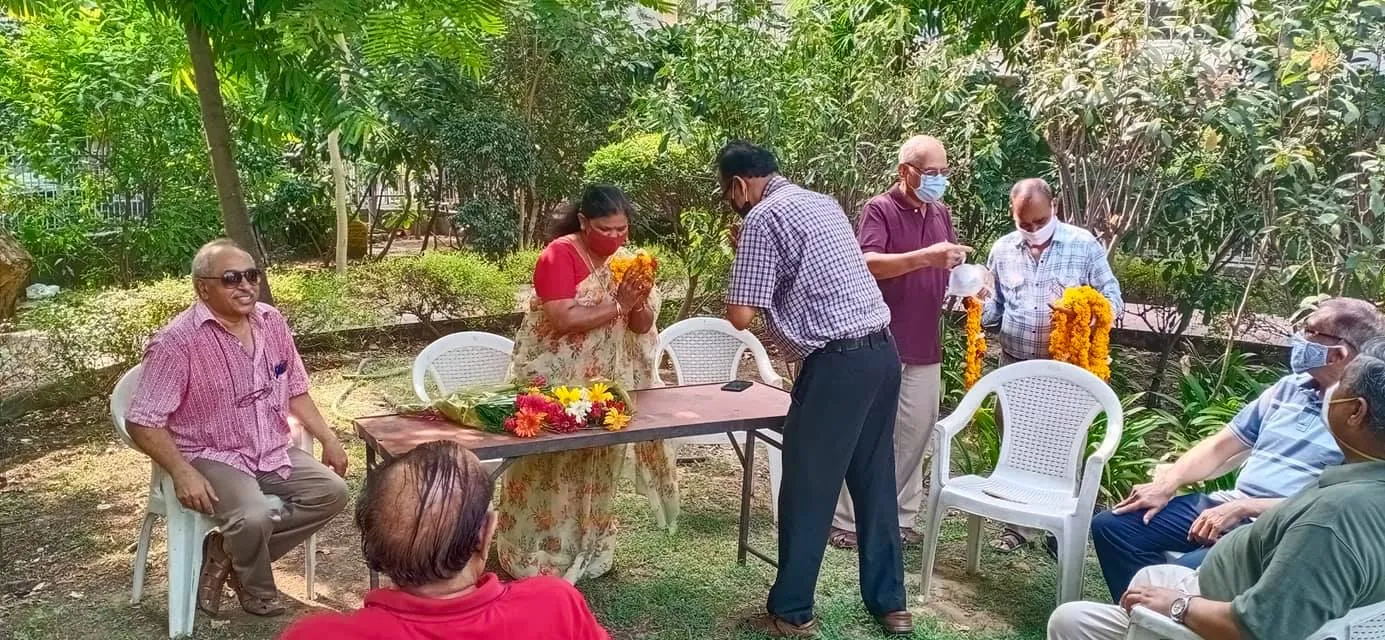 सिद्धार्थ एनक्लेव ट्राएंगल पार्क में नए आरडब्ल्यूए सदस्यों का स्वागत — तस्वीर 11 में से 18