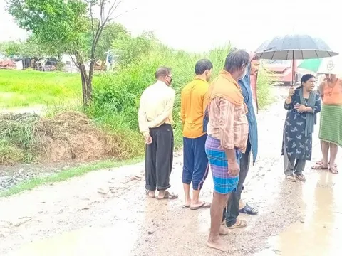 सराय काले खां ग्यासपुर झुग्गियों में बारिश के पानी की तुरंत निकासी — 3