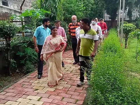 ज्ञानचंद पार्क में शीला दीक्षित जी की पुण्यतिथि पर वृक्षारोपण — 4