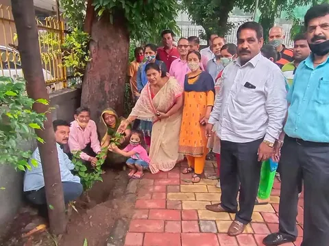 ज्ञानचंद पार्क में शीला दीक्षित जी की पुण्यतिथि पर वृक्षारोपण — 5