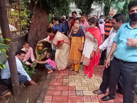 ज्ञानचंद पार्क में शीला दीक्षित जी की पुण्यतिथि पर वृक्षारोपण — 6