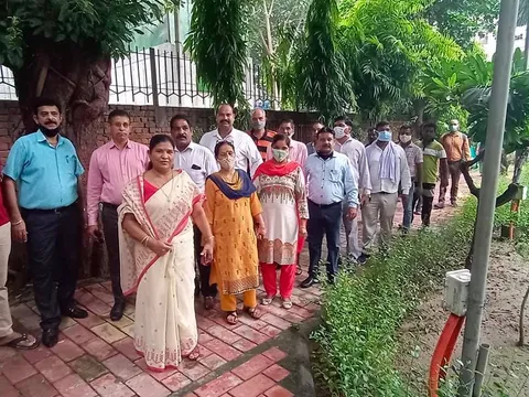 ज्ञानचंद पार्क में शीला दीक्षित जी की पुण्यतिथि पर वृक्षारोपण — 7