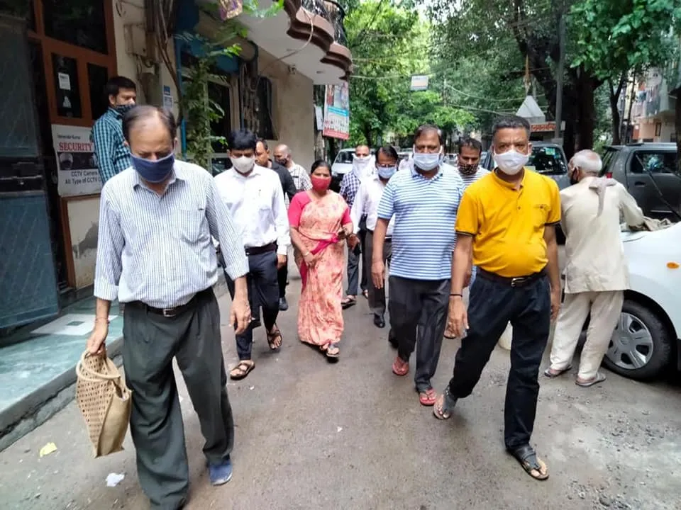 भगवान नगर व सिद्धार्थ नगर में जलभराव की समस्या पर निरीक्षण — तस्वीर 7 में से 13