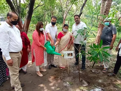 राजीव गांधी स्मृति वन में शीला दीक्षित जी की पुण्यतिथि पर वृक्षारोपण — 6