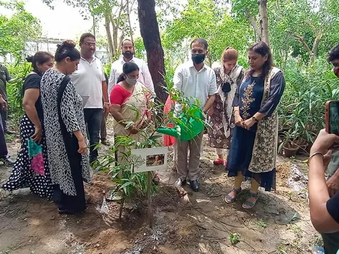 राजीव गांधी स्मृति वन में शीला दीक्षित जी की पुण्यतिथि पर वृक्षारोपण — 13