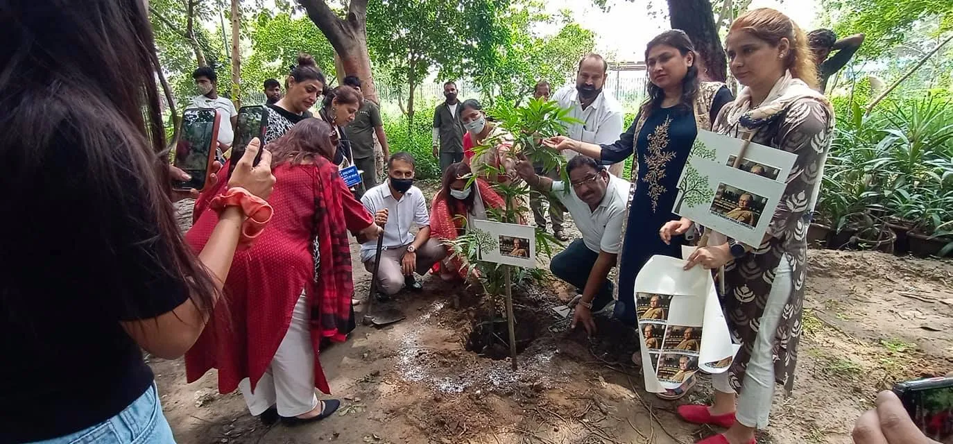 राजीव गांधी स्मृति वन में शीला दीक्षित जी की पुण्यतिथि पर वृक्षारोपण — तस्वीर 15 में से 22