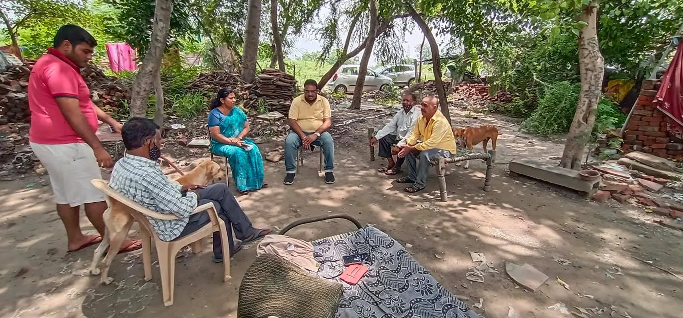बेला गांव व मूलचंद बस्ती में जलभराव समस्या पर मुलाकात — तस्वीर 13 में से 16