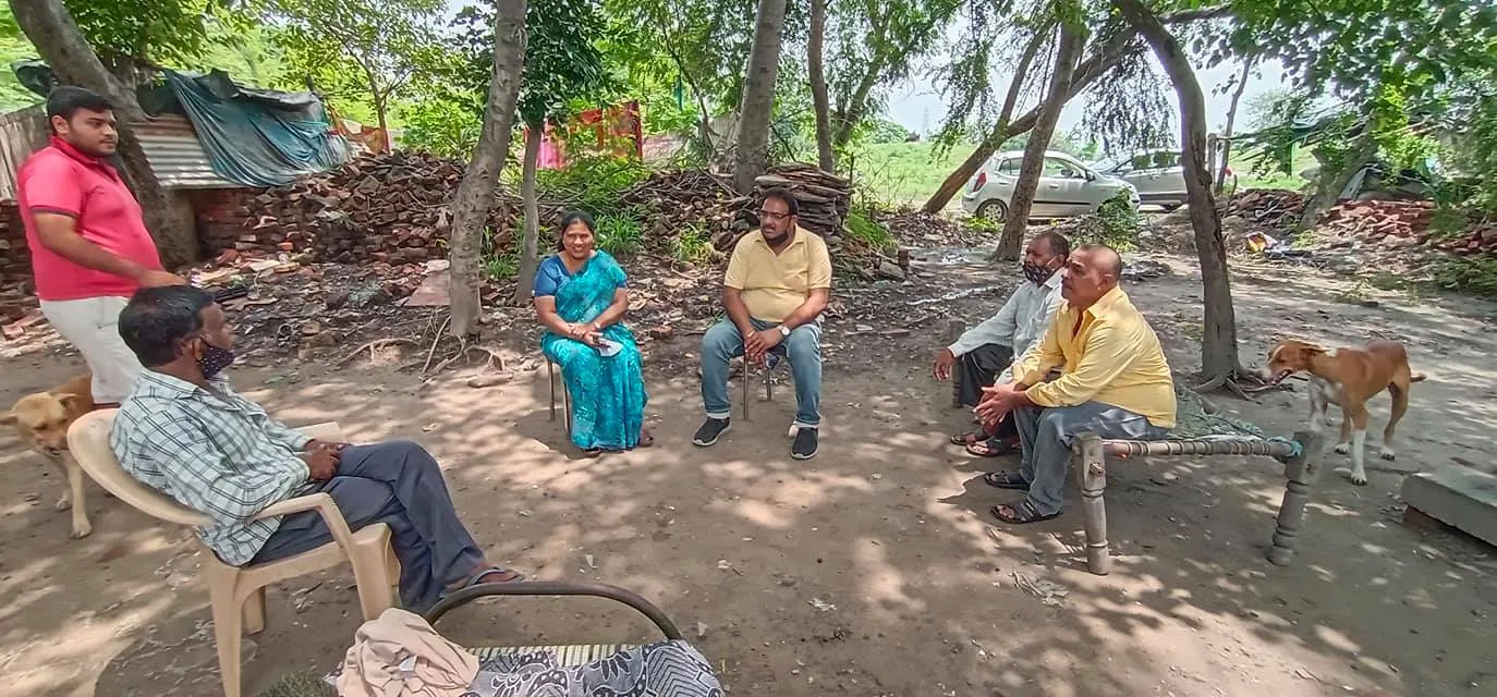 बेला गांव व मूलचंद बस्ती में जलभराव समस्या पर मुलाकात — तस्वीर 14 में से 16
