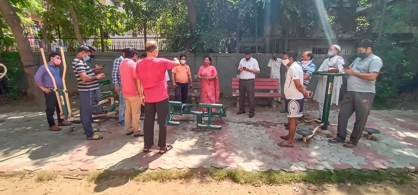सराय काले खां डीडीए फ़्लैट का सुबह निरीक्षण — तस्वीर 6 में से 8