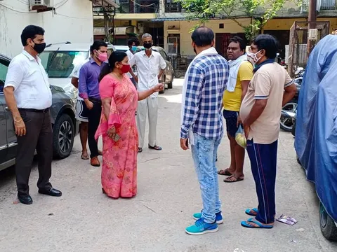 सराय काले खां डीडीए फ़्लैट का सुबह निरीक्षण — 8