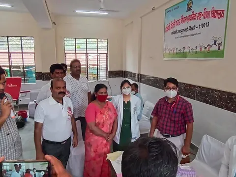 नगली रजापुर में युवा मंच फाउंडेशन द्वारा ब्लड डोनेशन कैंप — 3