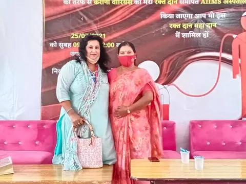 नगली रजापुर में युवा मंच फाउंडेशन द्वारा ब्लड डोनेशन कैंप — 11