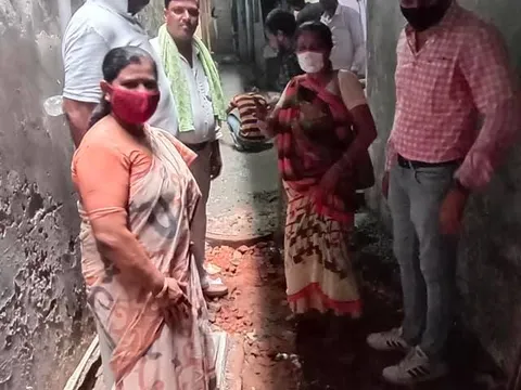 सराय काले खां चौपाल के आस-पास गलियों के नवनिर्माण का शुभारंभ — 3