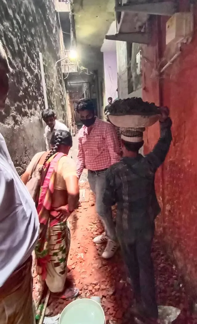 सराय काले खां चौपाल के आस-पास गलियों के नवनिर्माण का शुभारंभ — तस्वीर 6 में से 10