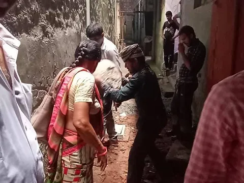 सराय काले खां चौपाल के आस-पास गलियों के नवनिर्माण का शुभारंभ — 7