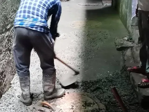 सराय काले खां चौपाल के आस-पास गलियों के नवनिर्माण का शुभारंभ — 9