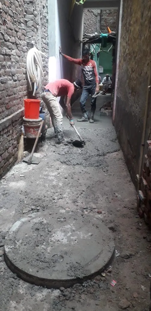 सराय काले खां ईशाक मस्जिद के आस-पास गलियों के नवनिर्माण का शुभारंभ — तस्वीर 5 में से 15
