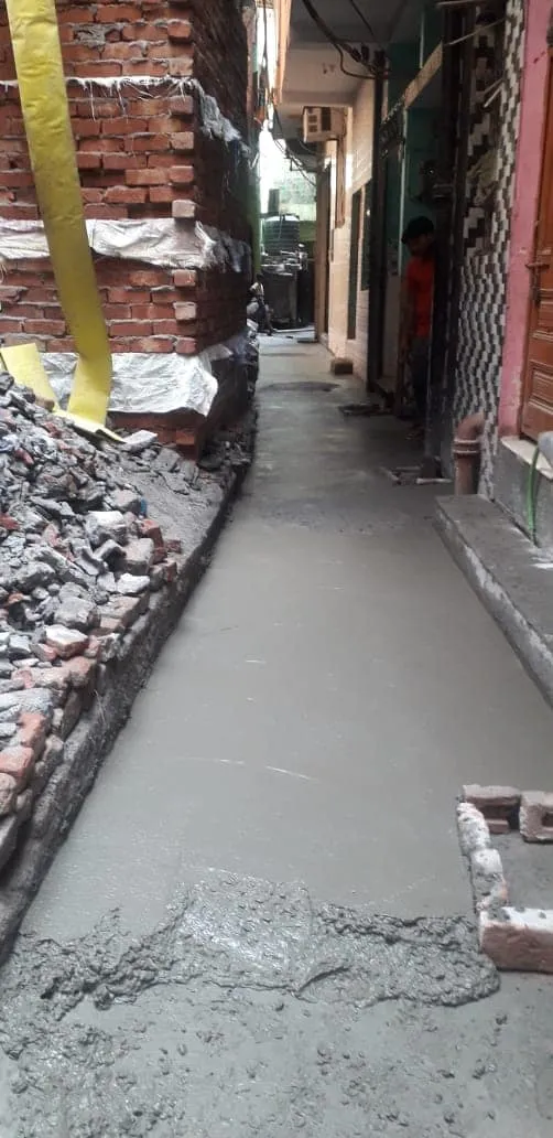 सराय काले खां ईशाक मस्जिद के आस-पास गलियों के नवनिर्माण का शुभारंभ — तस्वीर 7 में से 15