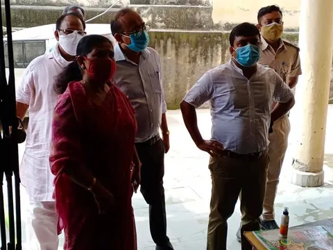उपायुक्त संग सराय काले खां क्षेत्र का निरीक्षण दौरा — 12