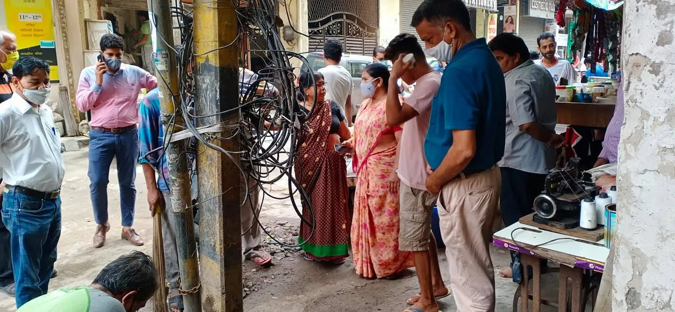 भगवान नगर चौक बाज़ार का सुबह निरीक्षण — तस्वीर 8 में से 8