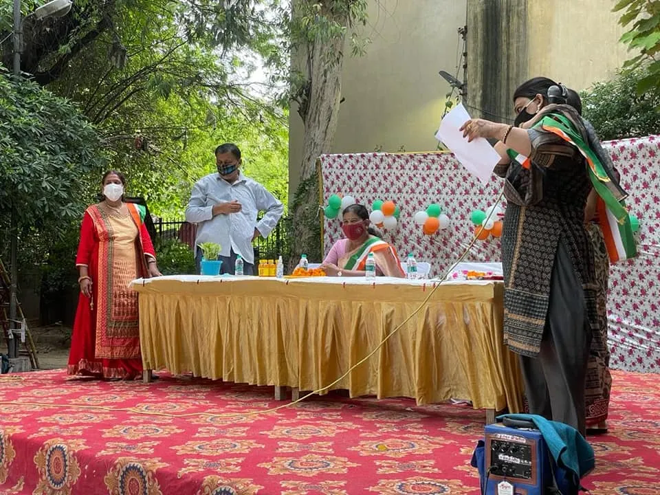75वां स्वतंत्रता दिवस: किलोकरी गांव एसडीएमसी स्कूल में ध्वजारोहण — तस्वीर 14 में से 15