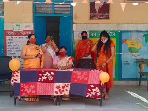 75वां स्वतंत्रता दिवस: जीवन नगर एसडीएमसी बॉयज स्कूल में ध्वजारोहण
