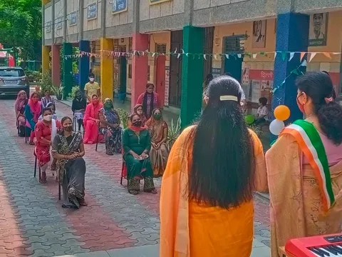 75वां स्वतंत्रता दिवस: जीवन नगर एसडीएमसी बॉयज स्कूल में ध्वजारोहण — 7