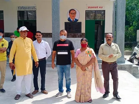 75वां स्वतंत्रता दिवस: नगली रजापुर एसडीएमसी स्कूल में ध्वजारोहण