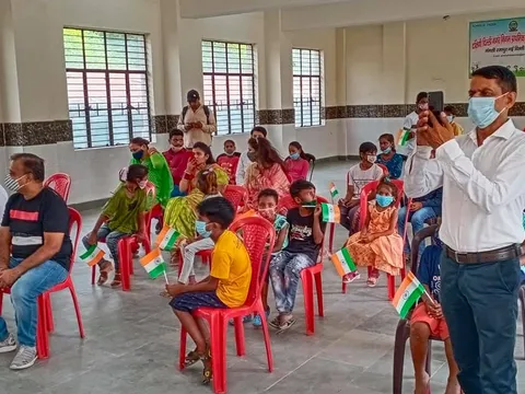 75वां स्वतंत्रता दिवस: नगली रजापुर एसडीएमसी स्कूल में ध्वजारोहण — 8