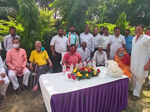 75वां स्वतंत्रता दिवस: राजेश वाले पार्क में ध्वजारोहण — 9
