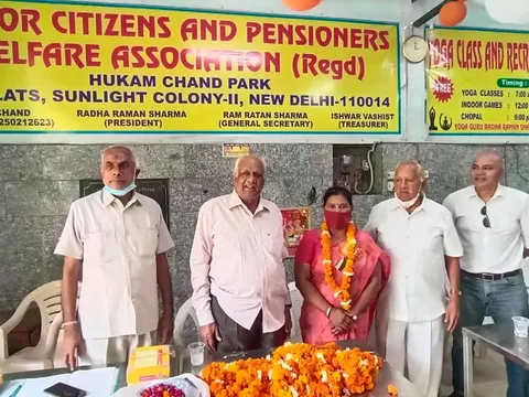 75वां स्वतंत्रता दिवस: सनलाइट कॉलोनी नं 2 हुकुम चंद पार्क में ध्वजारोहण — 18