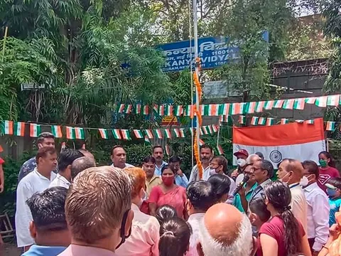 75वां स्वतंत्रता दिवस: जीवन नगर सीनियर सिटीजन पार्क में ध्वजारोहण — 13