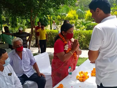 75वां स्वतंत्रता दिवस: अंबेडकर पार्क में ध्वजारोहण — 6