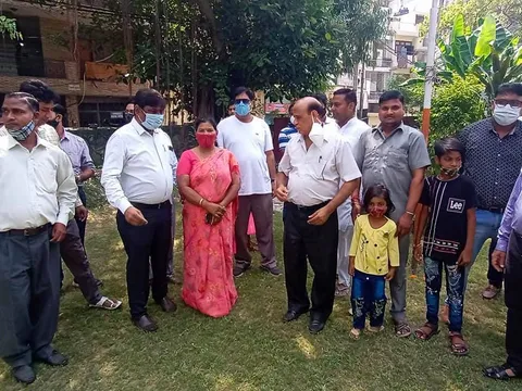 75वां स्वतंत्रता दिवस: लॉर्ड बुद्धा पार्क (सिद्धार्थ नगर अंडरपास) में ध्वजारोहण — 6
